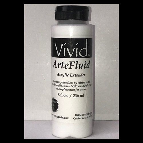 Vivid Arte-Fluid, 8oz. Bottle Acrylic Bonding Extender