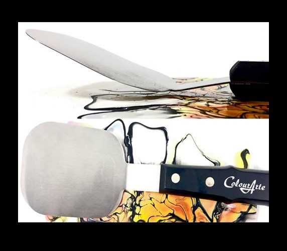Colour-Swiper Tool - Square Pallet Knife