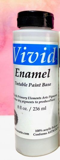 Vivid Enamel - 8oz. High Gloss Multi-Surface Acrylic Medium