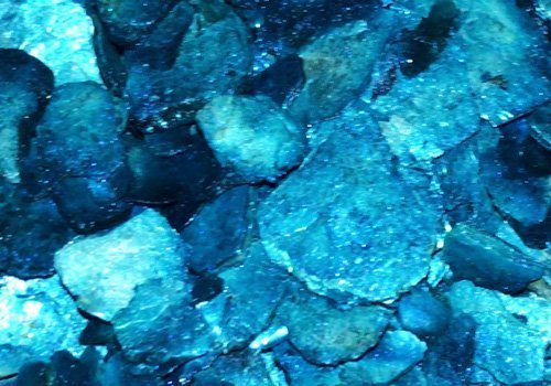 .Azure Sea, BlingIt Moon Rocks "Painted" Natural Mica