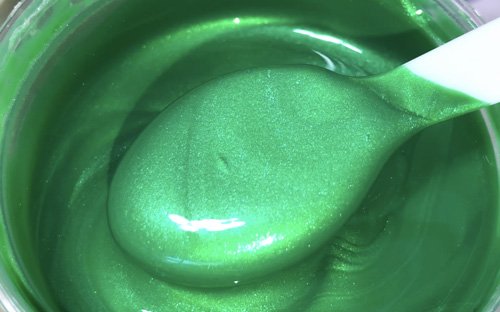 Evergreen, 30ml Jar, Summer Sequins Set Primary Elements Dry Paint Pigment