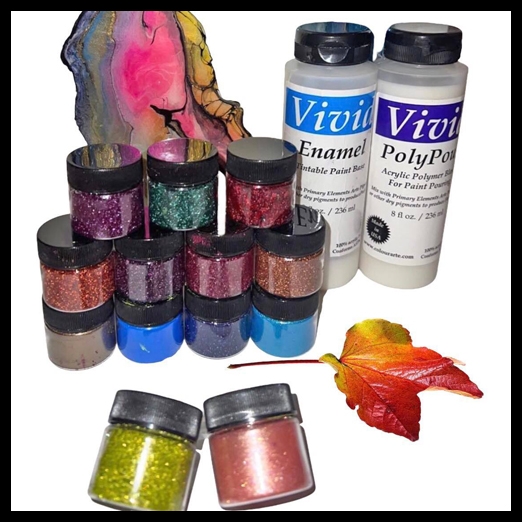 Vivid Enamel - 32oz. High Gloss Multi-Surface Acrylic Medium - ColourArte