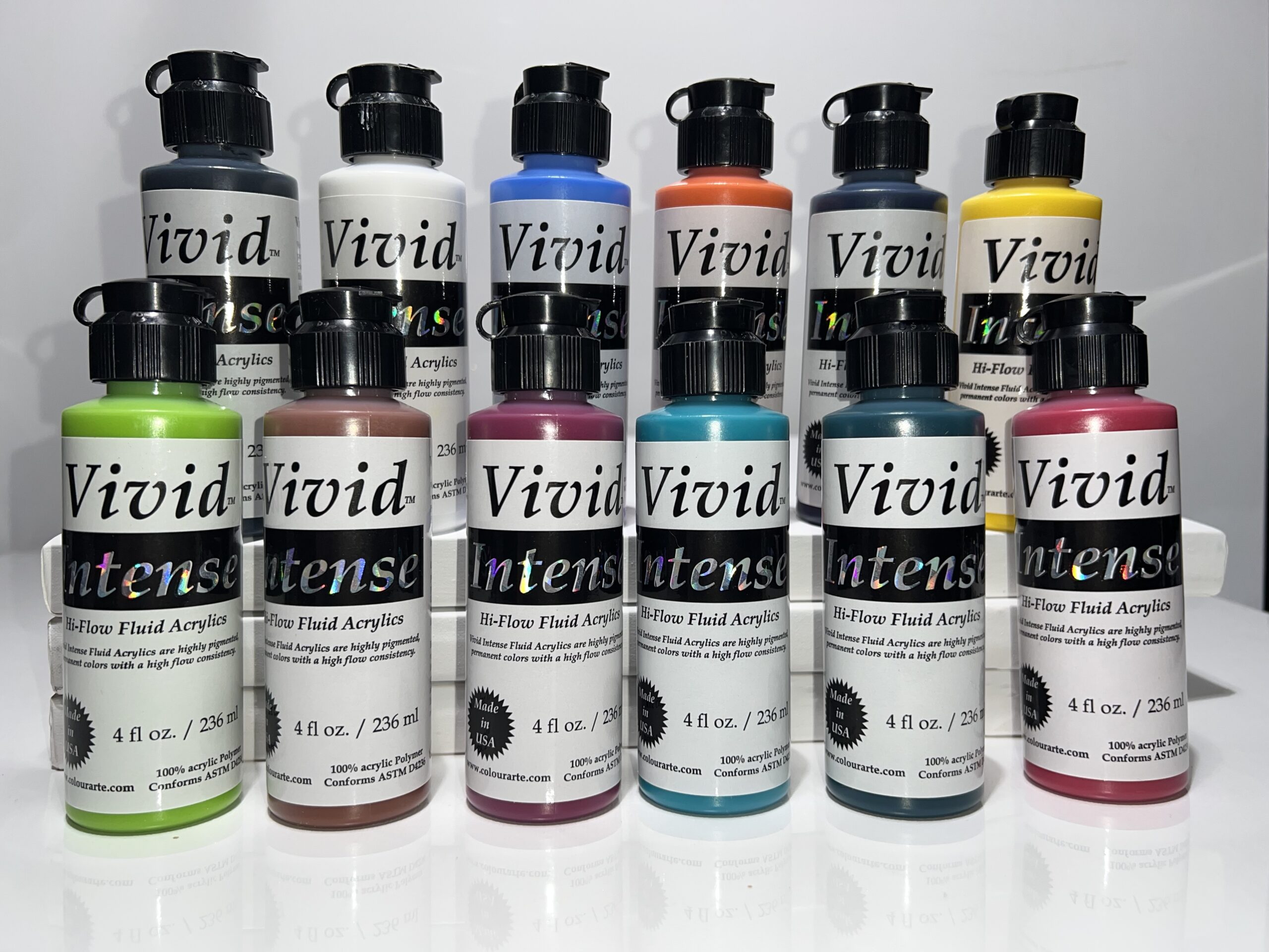 High Flow Acrylic 30ml - Set 10 Colors - Purchase online from our