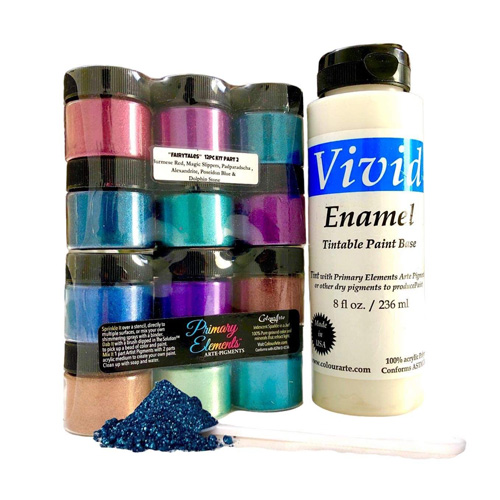 Vivid Enamel - 32oz. High Gloss Multi-Surface Acrylic Medium - ColourArte