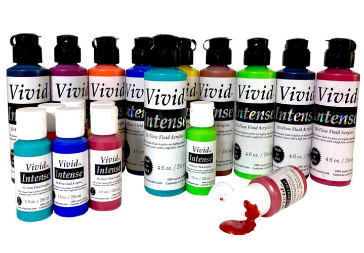 Vivid Intense Fluid Acrylic - ColourArte